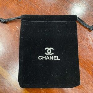 Chanel Drawstring Jewelry Dust Bag, mini Pouch